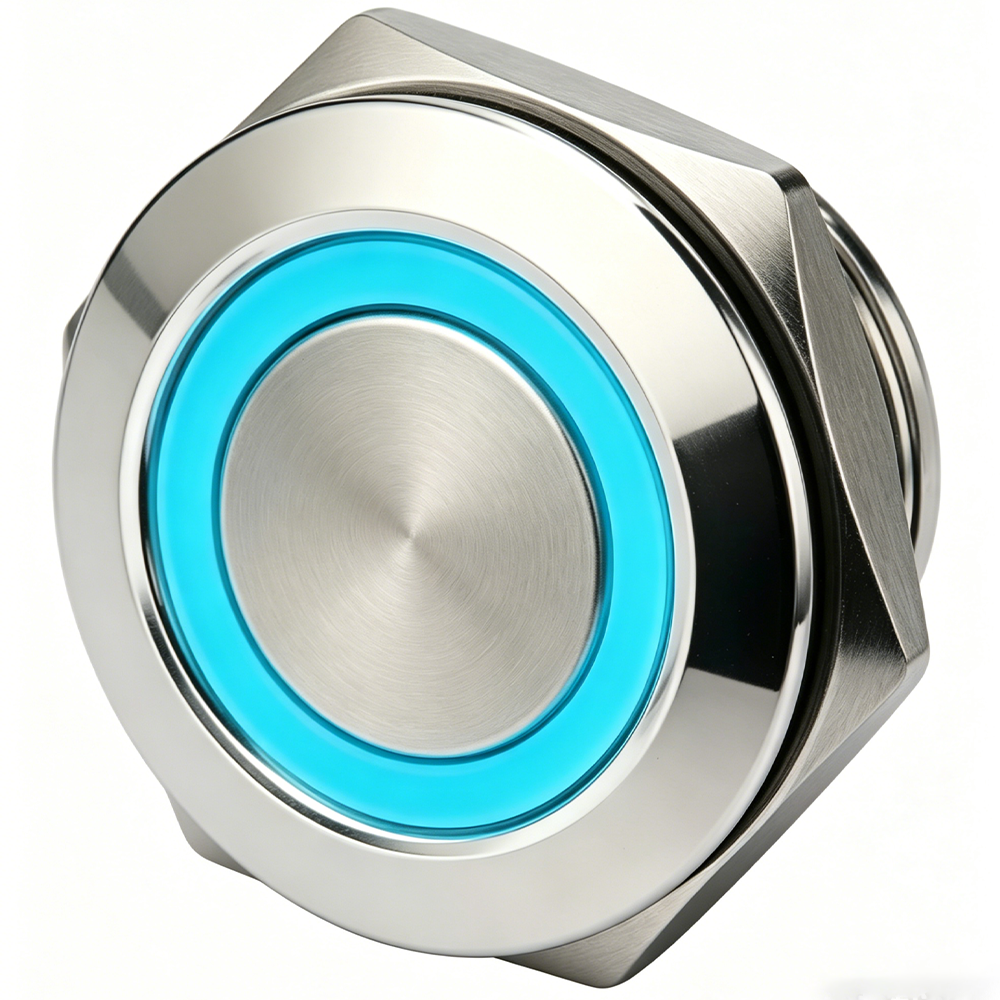 Blue Ring Light