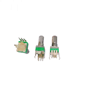 RV097 döner tipi ekleme <span class=keywords><strong>PCB</strong></span> montaj metal şaft karbon potansiyometre