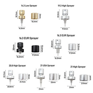 15 मिमी इत्र ठीक धुंध स्प्रेयर क्रिंप पंप सोने इलेक्ट्रोकेमिकल एल्यूमीनियम आवश्यक तेल इत्र - Product Image 6