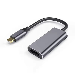 <strong>USB</strong> Type C Type-C <strong>USB</strong>-C Male <strong>to</strong> 4K 1080P <strong>HDMI</strong> Female HD TV <strong>Adapter</strong> Cable for Macbook Notebook Mobile Phone Tablet HDTV Computer - Product Image 1