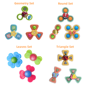 Xoay Bé Fidget Silicone Bé Đồ Chơi Hút Cup Thời Gian Tắm Trẻ Em Chơi Tay Spinner Đồ Chơi Mới Đồ Chơi Khác & Sở Thích - Product Image 6