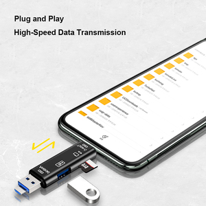 5-IN-1 OTG-Kartenleser USB Typ C Speicherkartenleser für Handys und Computer - Product Image 4