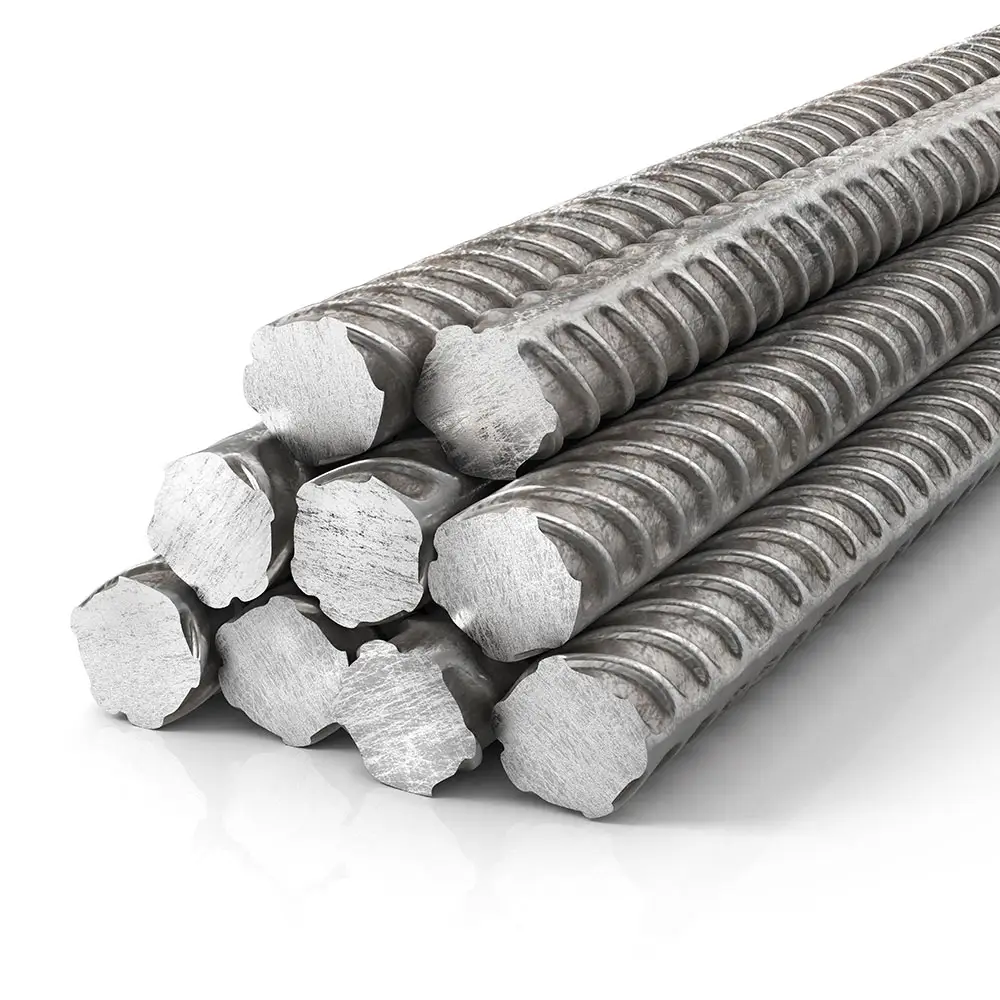 Barres d'armature en acier au carbone barres en acier inoxydable déformées tiges de fer barres de fer prix de la tige Y8 Y10 Y12 barres d'armature en acier importées bon marché