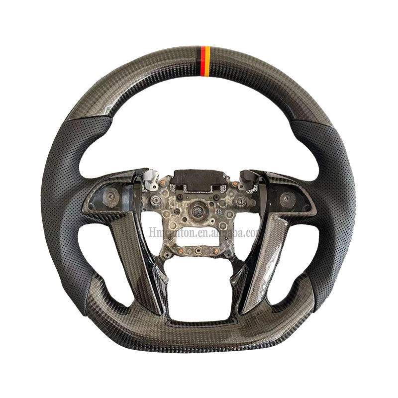 Accord Carbone + Cuir + Tri Couleur Ligne Supérieure Piqûre