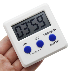 Timer da cucina magnetico da cucina Display digitale a LED allarme ad alto volume Timer per studenti minuto secondo conto alla rovescia Timer - Product Image 5