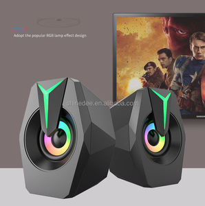 Multi <strong>Functional</strong> Audiophile Two-Ways Fashionable Sculpt Wireless Home Theater <strong>Systems</strong> LED RGB Lighting <strong>Computer</strong> Gaming Speaker - Product Image 5