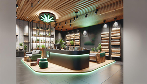 Khói cửa hàng hiển thị thiết kế nội thất xì gà hiển thị Showcase thuốc lá kệ trưng bày tủ cho các cửa hàng bán lẻ - Product Image 6