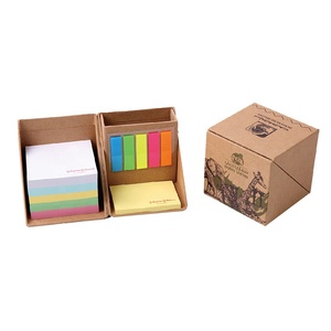 Promotional Fashionable Design Colorful Customized Sticky Notes <strong>Cube</strong> <strong>Memo</strong> Pad Printing with Pen Holder Box Set - Product Image 4