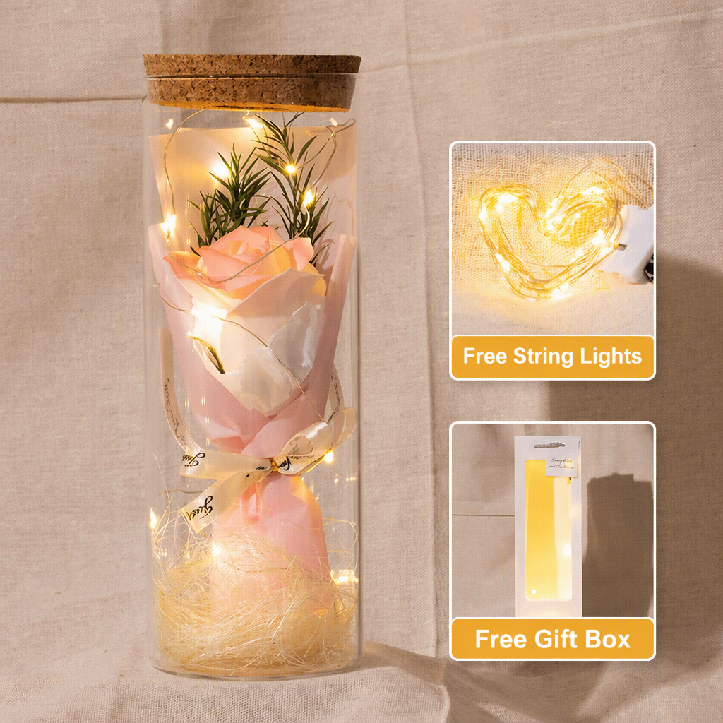 Wishing bottle rose lychee powder