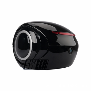 32L motosiklet büyük kapasiteli Abs PP gövde evrensel kalınlaşmış Anti-Shake su geçirmez depolama üst kutu kask kutusu - Product Image 1