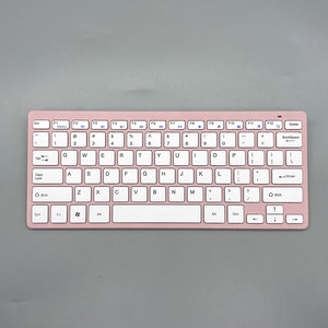Teclado inalámbrico delgado portátil de último diseño 2,4G con teclas de chocolate Interfaz USB BT Nuevo diseño para PC Computadora portátil Tablet - Product Image 6