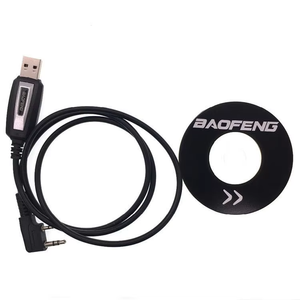 Baofeng Bf analogico Walkie Talkie K Port Driver CD Software linea dati Radio bidirezionale cavo di programmazione USB per UV82 UV 5R 888s UV5R - Product Image 4