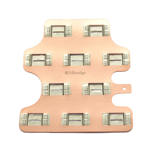 WELLGO Fast Delivery <strong>Small</strong> MOQ 32650 33140 40135 Battery Connector 0.5mm Copper Positive and Negative Copper <strong>Busbar</strong>