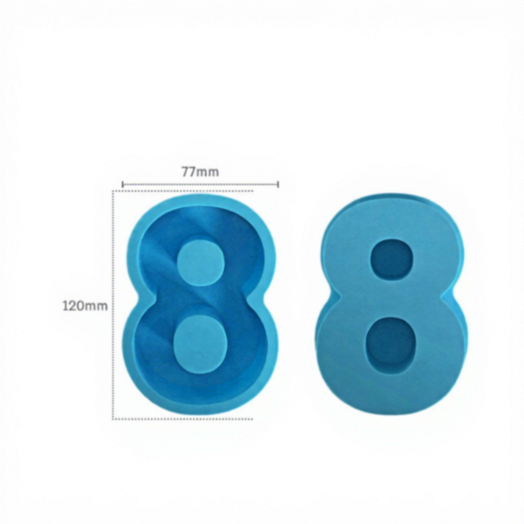 8 azul