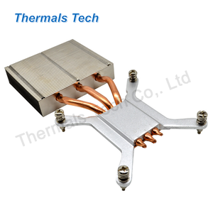 Aluminum Fin Cooling <strong>Heatsink</strong> With Heat Pipe for Computer Desktop CPU - Product Image 3