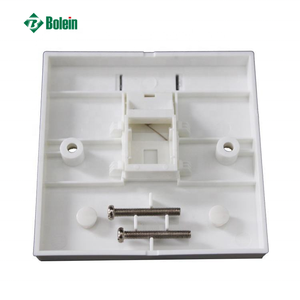 Interruttore a parete di rete universale tipo 86*86 porta Keystone RJ45 Cat.6 frontalino compatto a banda singola - Product Image 3
