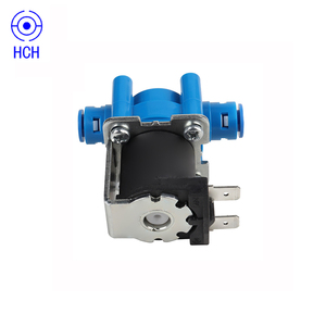 Quick-connect 3/8" Fitting Water Flushig Solenoid <strong>Valve</strong> 24V DC Universal Water Purifier Inlet Electric Water <strong>Valve</strong>