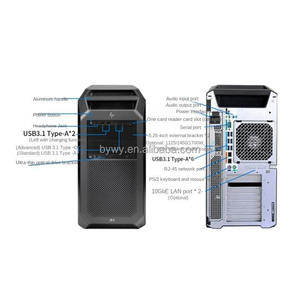 HP Z8G4 iş istasyonu Intel C622 CPU soket LGA 3647 L3 önbellek 16.5 MB bellek tipi 2666 MHz DDR4 bellek HP masaüstü - Product Image 5