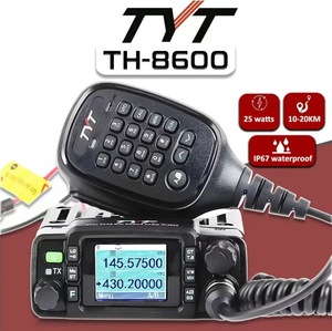 TYT TH8600 High Power 25W UV Dual Band Car for Radio IP67 Waterproof Handheld 10km GMRS <strong>DMR</strong> Analog English Version - Product Image 6