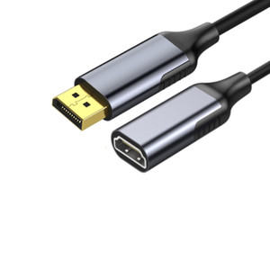 8K 60Hz DisplayPort to <strong>HDMI</strong> Adapter, Uni-Directional DP Male (Source) to <strong>HDMI</strong> Female (Screen) Converter for PC, Dell, HP Etc - Product Image 1
