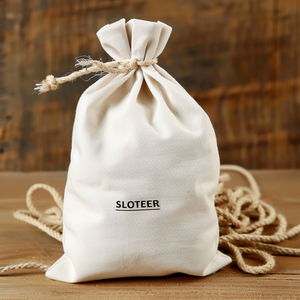 Venta al por mayor logotipo personalizado impreso bolsa de lona con cordón bolsa de tela de lona de algodón bolsa con cordón - Product Image 2