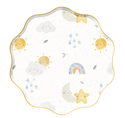 8 inch paper plate