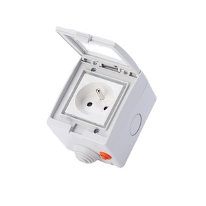 Directo de fábrica IP55 resistente a la intemperie WiFi Smart Socket 250V 16A Tuya APP Control remoto conectividad NFC envío rápido para exteriores - Product Image 1