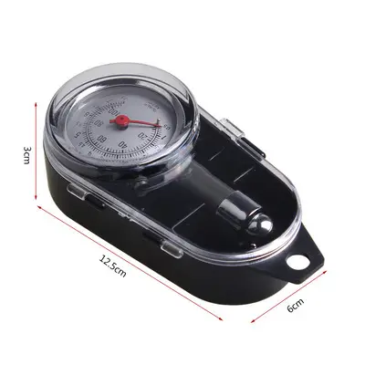 Manómetro mecánico de alta presión para neumáticos de coche, medidor de presión para neumáticos en caja