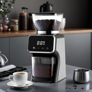 Espresso Kaffeebohnen mühle LED Touchscreen Multifunktion ale Grat Elektrische Kaffeemühle - Product Image 1