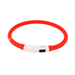 ปลอกคอสัตว์เลี้ยง LED,ปลอกคอสุนัขชาร์จไฟเรืองแสงแบบ USB ชาร์จไฟได้ปลอกคอแมวสำหรับสัตว์เลี้ยงขนาดเล็กกลางขนาดใหญ่ - Product Image 4