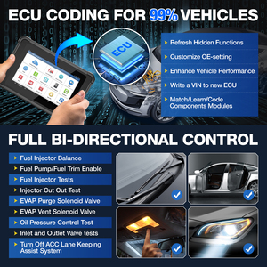 USA EU Warehouse Launch 2025 X431 PAD5 Elite Full <strong>Function</strong> ECU Online <strong>Programming</strong> &amp; Coding Scan Tool With Topology Map
