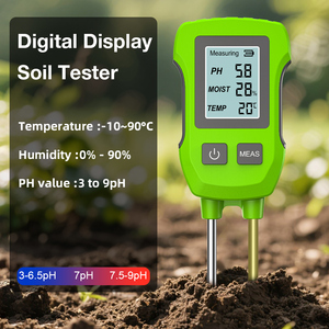 Factory New 3-in-1 Soil Tester Temperature Humidity PH Tester <strong>for</strong> Garden and Farm <strong>for</strong> Temperature and Humidity <strong>Testing</strong> - Product Image 5