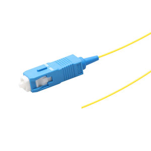 低挿入イエロージャケット1コアSC/UPC SC/APC光ファイバーピグテール光ファイバー分配ボックス光パッチ用在庫あり - Product Image 4