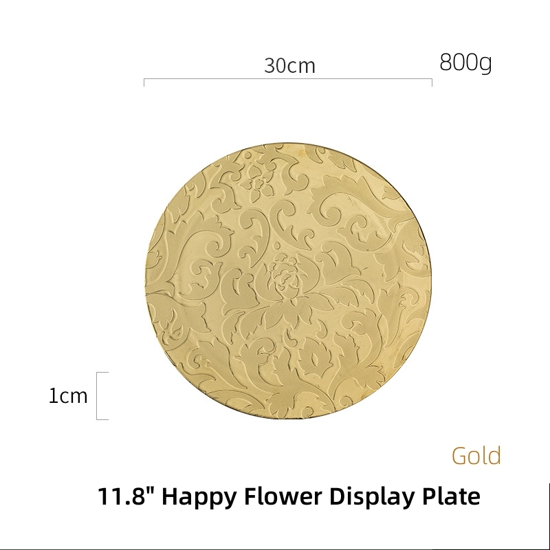 Happy Flower Display Plate