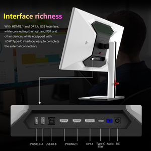 27 pulgadas Ips Desktop Led Computer Pc Monitor 1ms Tiempo de respuesta Computer Gaming Monitor 27 pulgadas 240 Hz PC Monitor - Product Image 4