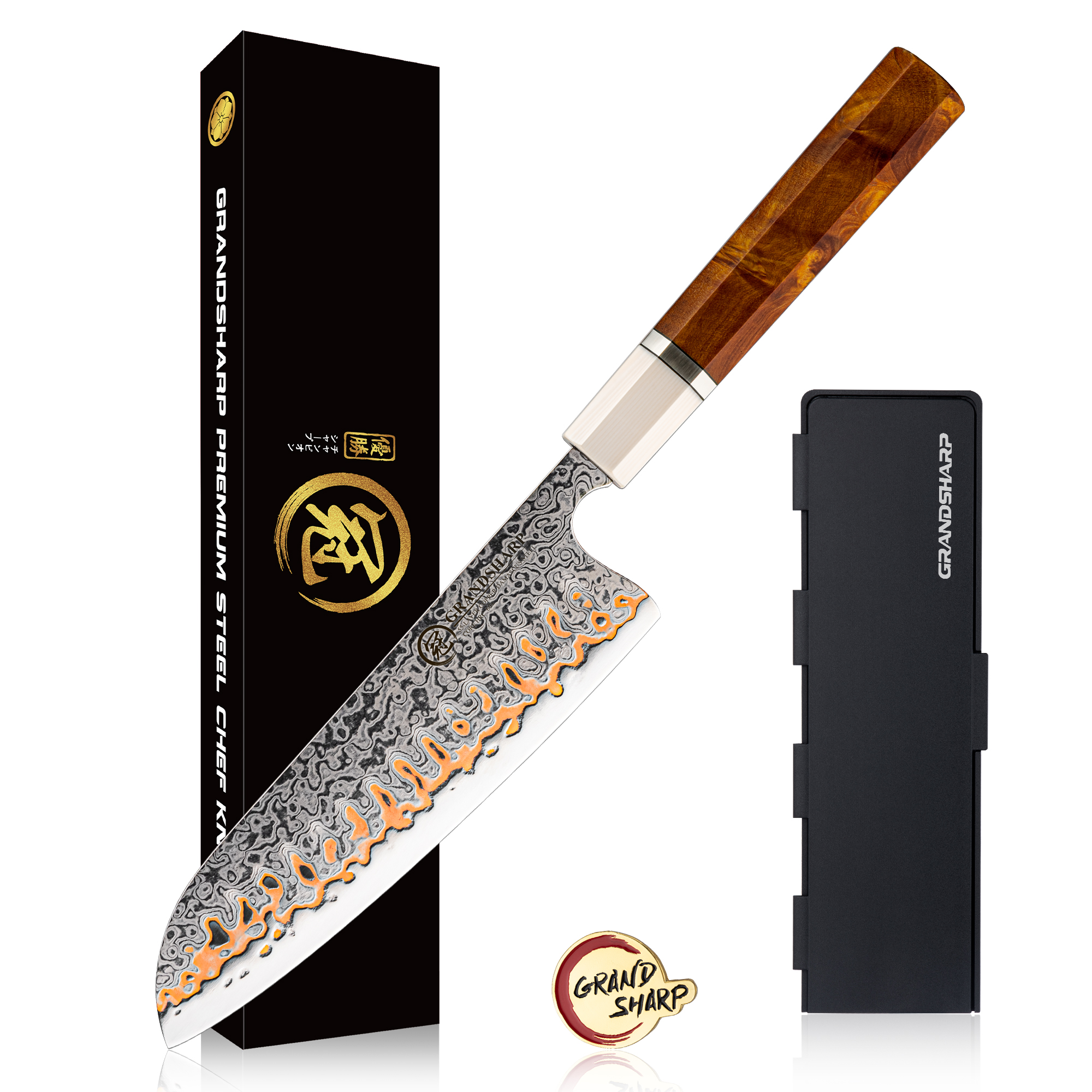 7'' Santoku Knife With Gift Box