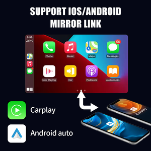 8コアAndroid10カーラジオ2Din2kカーマルチメディアプレーヤーFmカープレーヤーとAppleCarPlay for SEAT IBIZA 2009-2013オートステレオ - Product Image 5