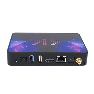 2023 nueva China IPTV Android Linux Sistema Operativo dual TV box negro 2,4G/5G Dual WiFi Set Top Box - Product Image 1