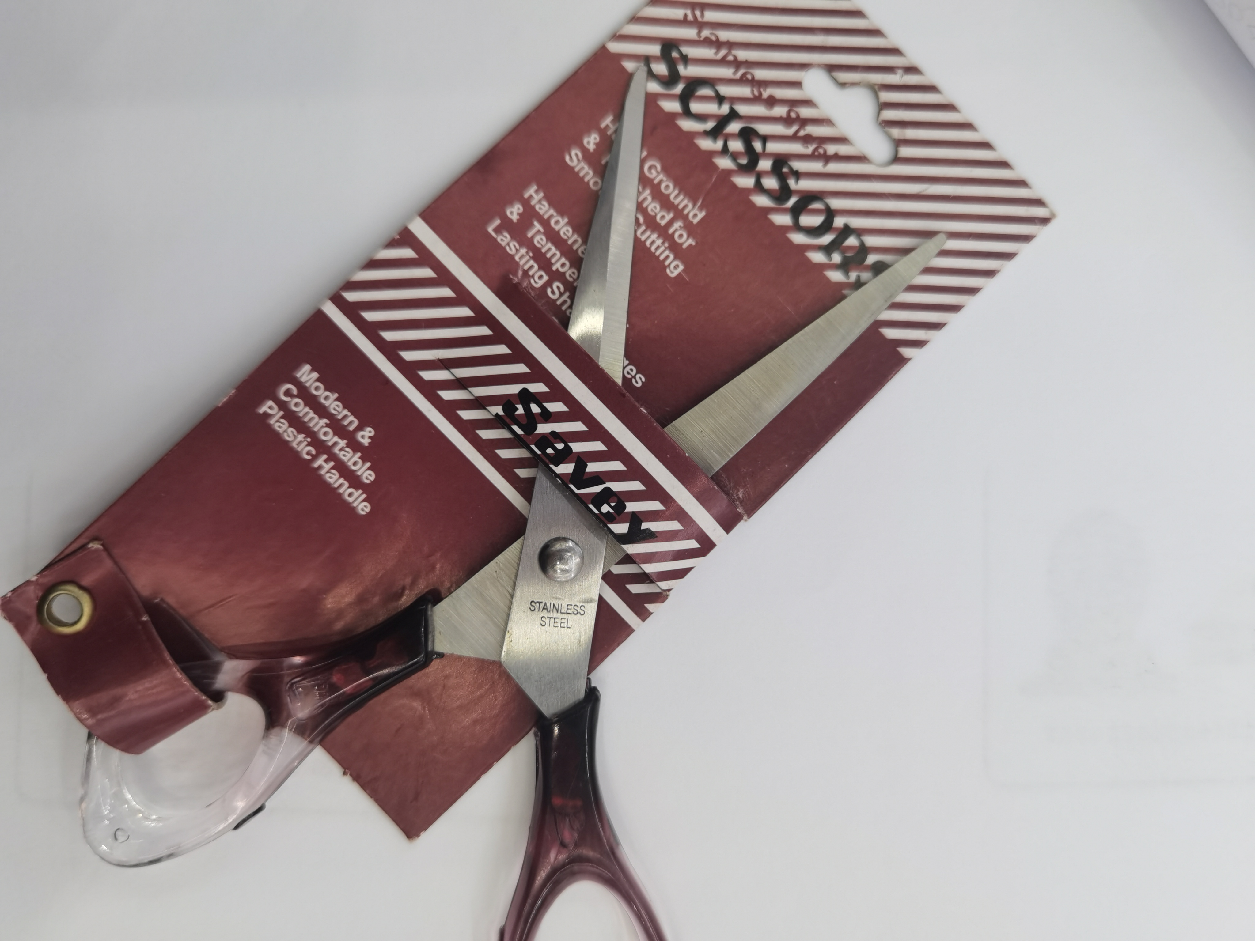 factory Outlet hot selling scissors multipurpose craft scissors for paper cutting Acrylic handle light and safe but sharp