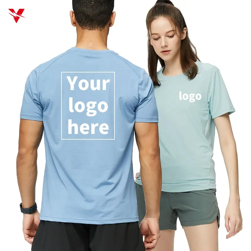 Tùy Chỉnh Spandex Thể Thao Phòng Tập Thể Dục T Áo Sơ Mi Nam Ngắn Tay Áo Nhanh Khô T-Shirt Nén Tập Thể Dục Đào Tạo Chạy Áo Sơ Mi R439