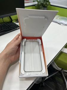 カスタムロゴ2パックマジックボックス防塵電話強化ガラススクリーンプロテクターiPhone用簡単取り付けキット12 13 14 Pro Max - Product Image 2
