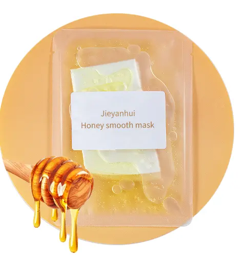 Honey Daily Face Sheet Maske mit Hyaluron säure zur Hydrat isierung und Straffung trockener Haut