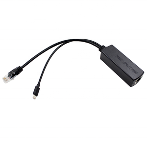 Gigabit PoE Splitter Micro USB/Type-C/DC IEEE 802.3af/at 10/100/1000Mbps Power over <strong>Ethernet</strong> for IP Camera - Product Image 2