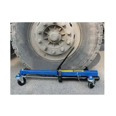 Road cleaning supplies 12" Mechanical Detachable iron casing Vehicle Positioning Jack Wheel Dolly