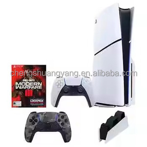 RABATT For-Sonys Play-Station PS5 Pro Slim 1TB 825GB Spiele konsolen mit 15 Spielen und zusätzlichem <span class=keywords><strong>Controller</strong></span>