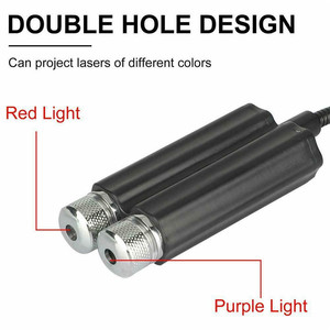 LED araba çatı yıldız USB 2 renk gece ışık projektör Galaxy lambası dekoratif lamba ayarlanabilir araba iç ışık - Product Image 4