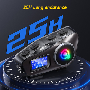 Schermo LCD moto citofono casco auricolare Bluetooth - Product Image 5