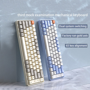2025 nuevas 61 teclas compatibles con varios idiomas Mini Teclado mecánico de oficina multicolor de estilo multicolor para juegos - Product Image 2