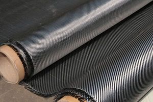 Penjualan Pabrik Kain Serat Karbon Tenun Polos Twill 3K 6K 12K 200-600g Ukuran Kustom Gulungan - Product Image 3