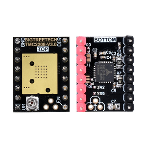 Драйвер шагового двигателя BTT TMC2208 UART V3.0 для 3D-принтера, драйвер с радиатором, сверхтихий бесшумный модуль драйвера для SKR V1.3